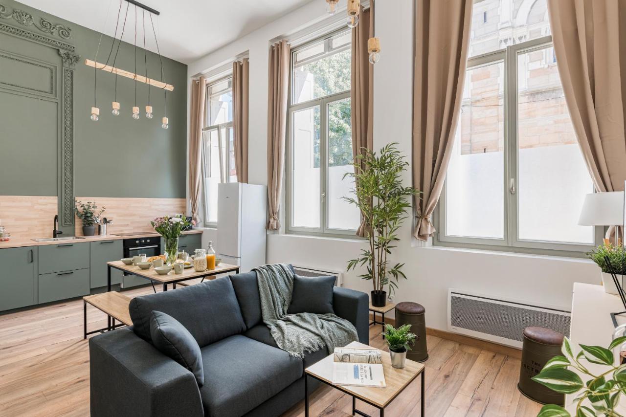 Charmant & Spacieux Appartement En Coeur De Ville Saint-Etienne  Eksteriør bilde